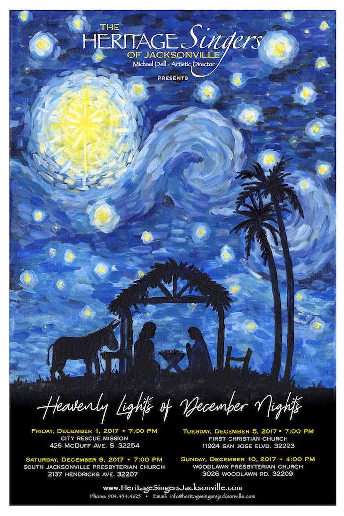 Heavenly Lights of December Nights